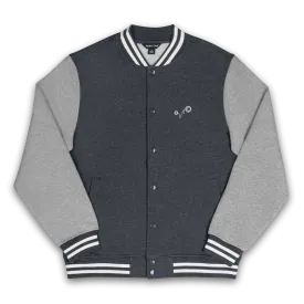 Men's 'Two Happy Sunflowers' Letterman Jacket